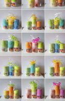 Darčekové balíčky sviečok rôzne druhy